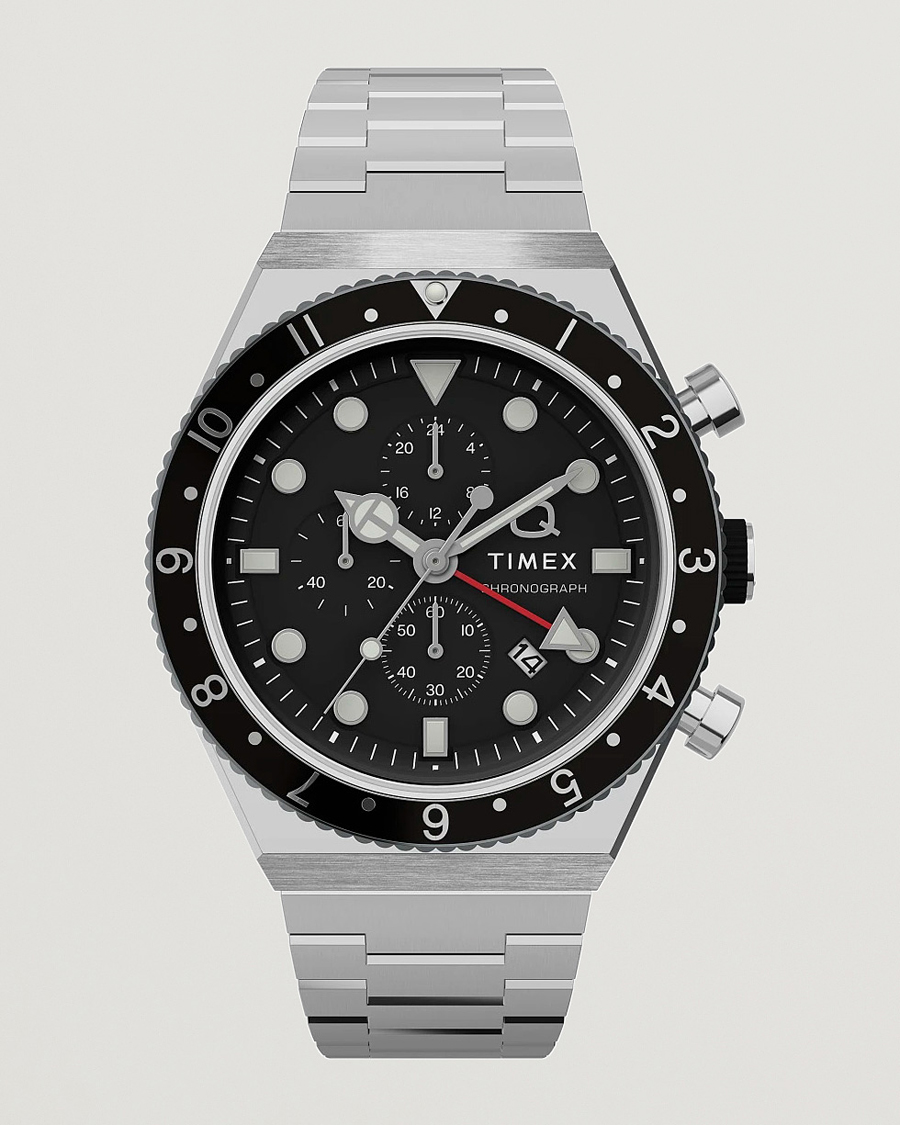 Herre | Timex | Timex | Time Zone Chronograph 40mm Black Dial
