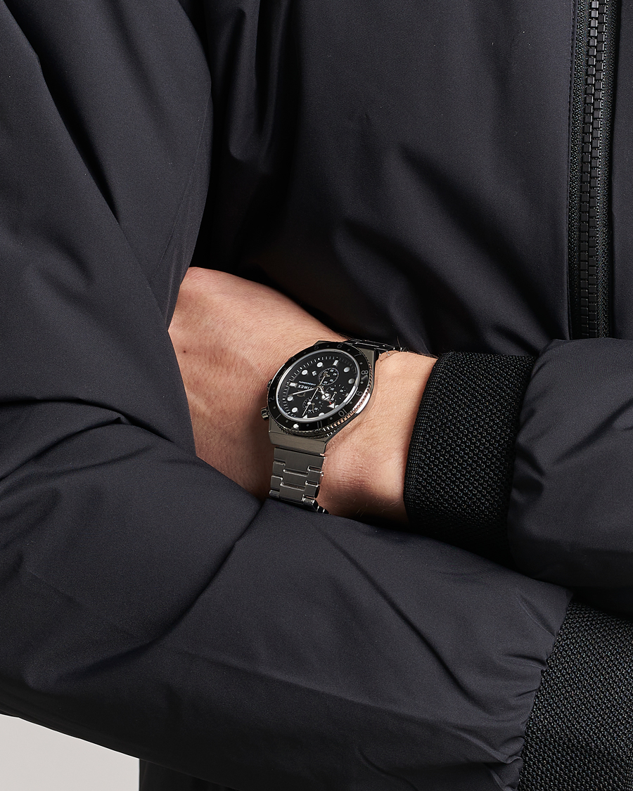 Herre | Timex Time Zone Chronograph 40mm Black Dial | Timex | Time Zone Chronograph 40mm Black Dial