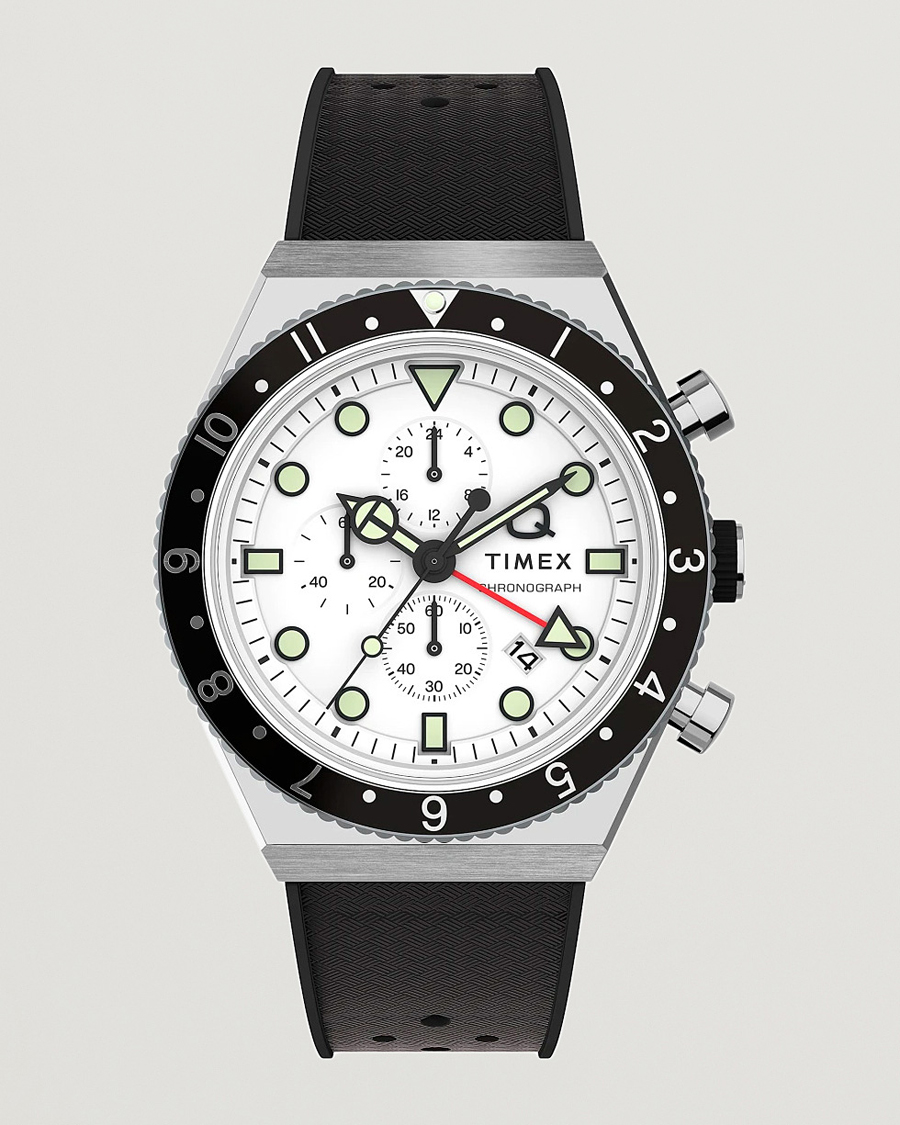 Herre |  | Timex | Time Zone Chronograph 40mm  White Dial