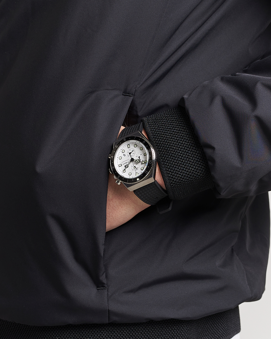 Herre | Timex Time Zone Chronograph 40mm White Dial | Timex | Time Zone Chronograph 40mm White Dial
