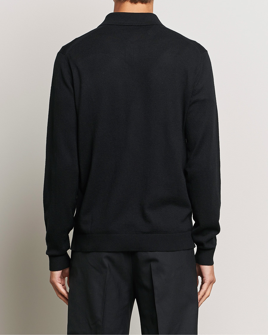 Herre | Gensere | Tiger of Sweden | Orbit Half Zip Merino Black