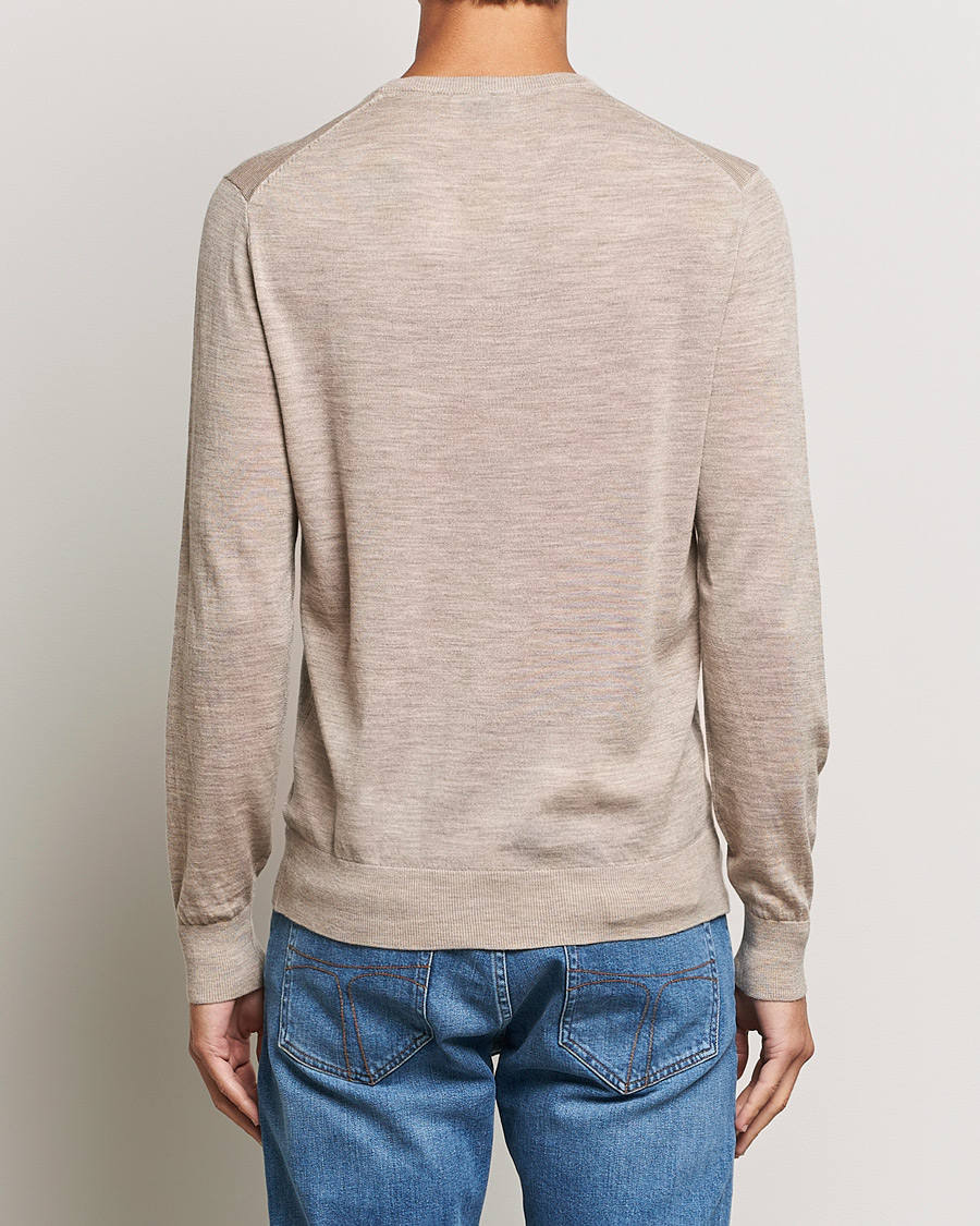 Herre | Gensere | Tiger of Sweden | Nichols Crew Neck Pullover Beige Melange