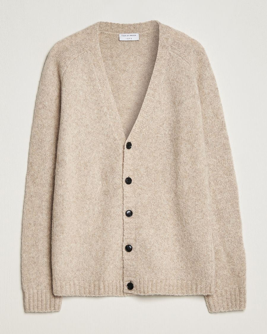 Herre | Gensere | Tiger of Sweden | Burris Cardigan Dry Sand