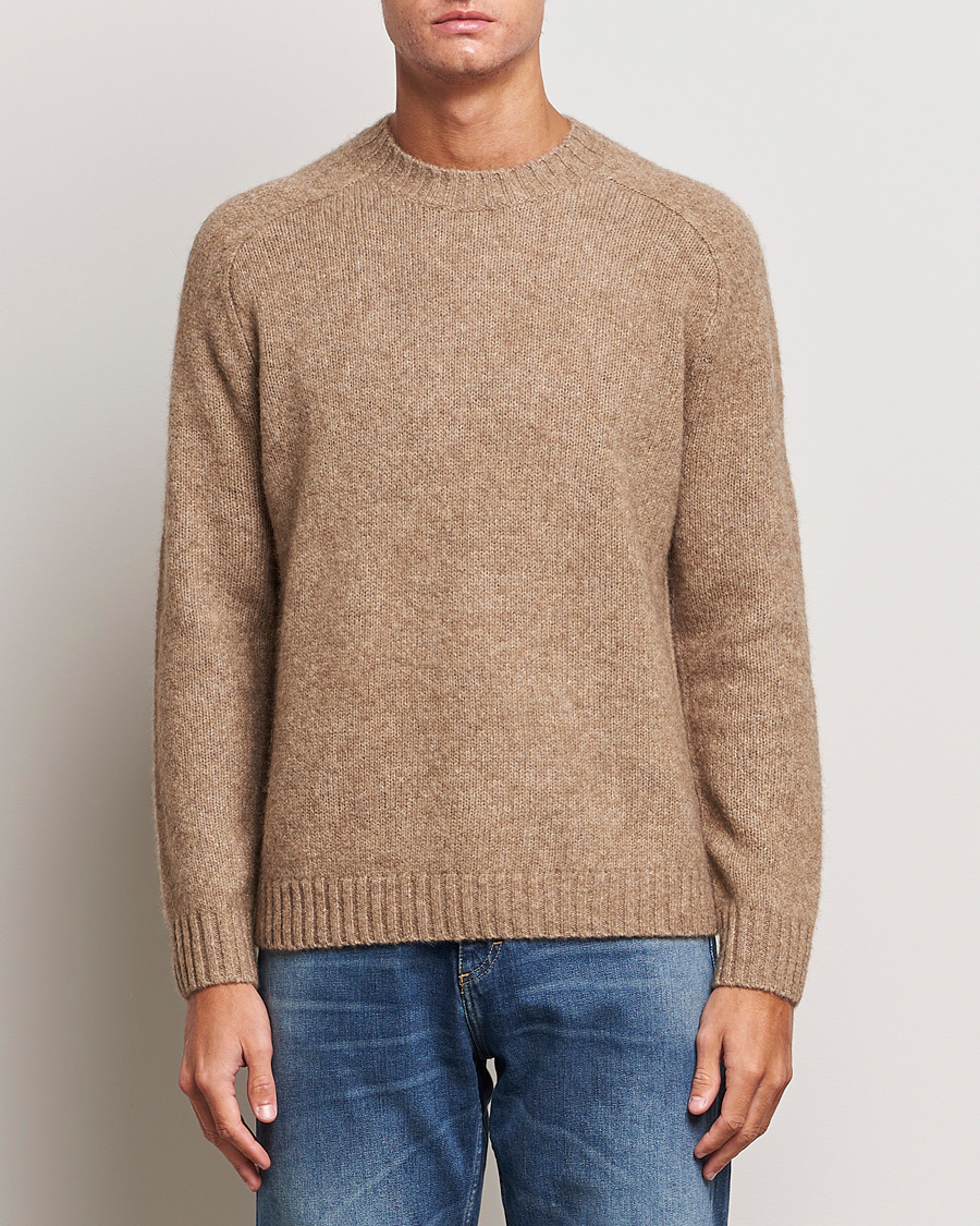 Herre | Gensere | Tiger of Sweden | Adryan Crew Neck Pullover Olive Grey
