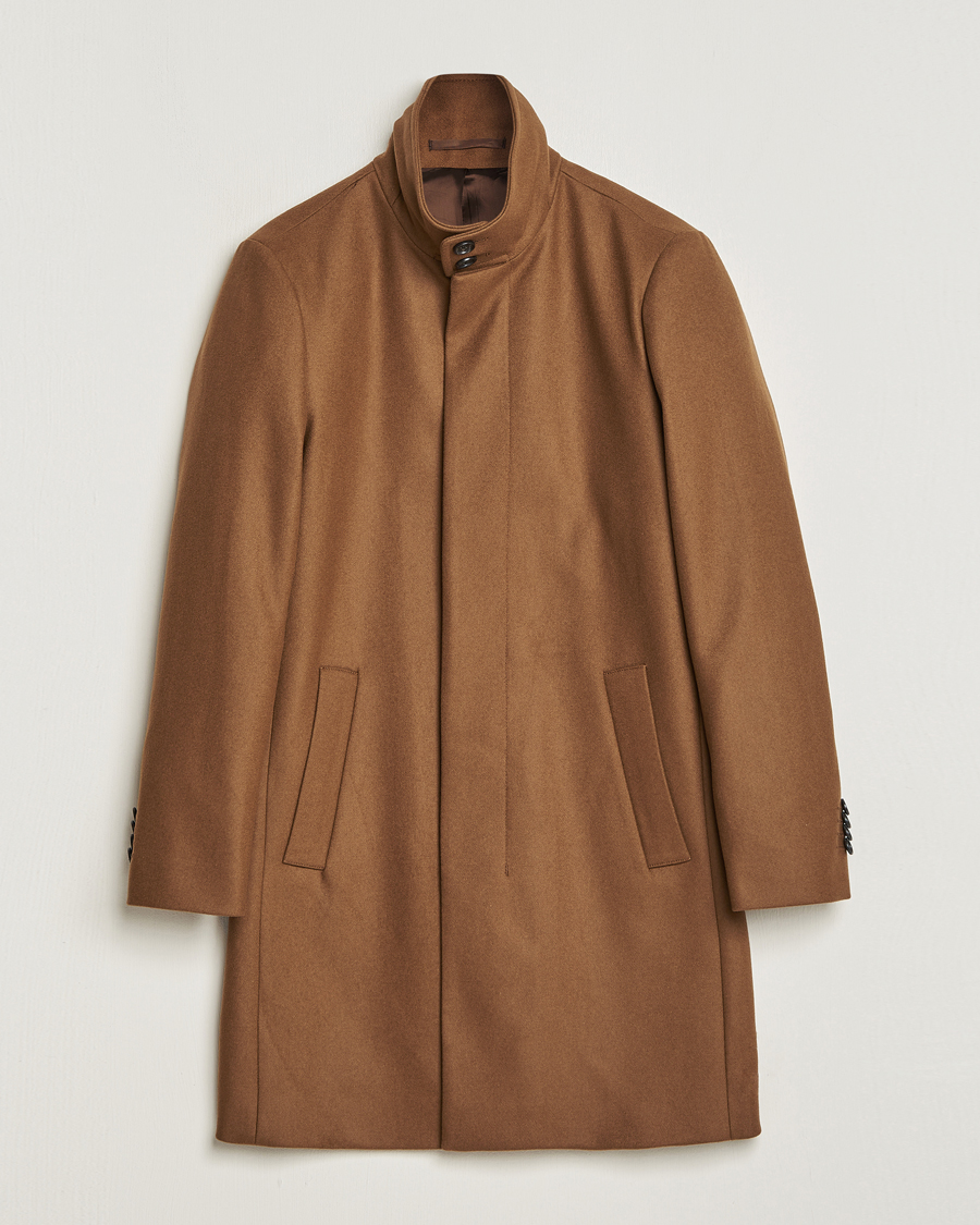 Herre | Jakker | Tiger of Sweden | Aleric Wool Coat Brown