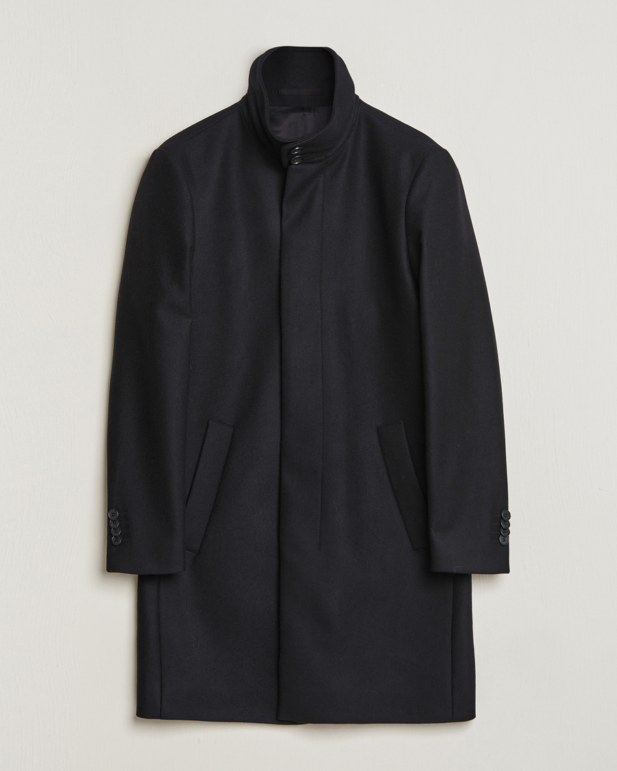 Herre | Jakker | Tiger of Sweden | Aleric Wool Coat Black