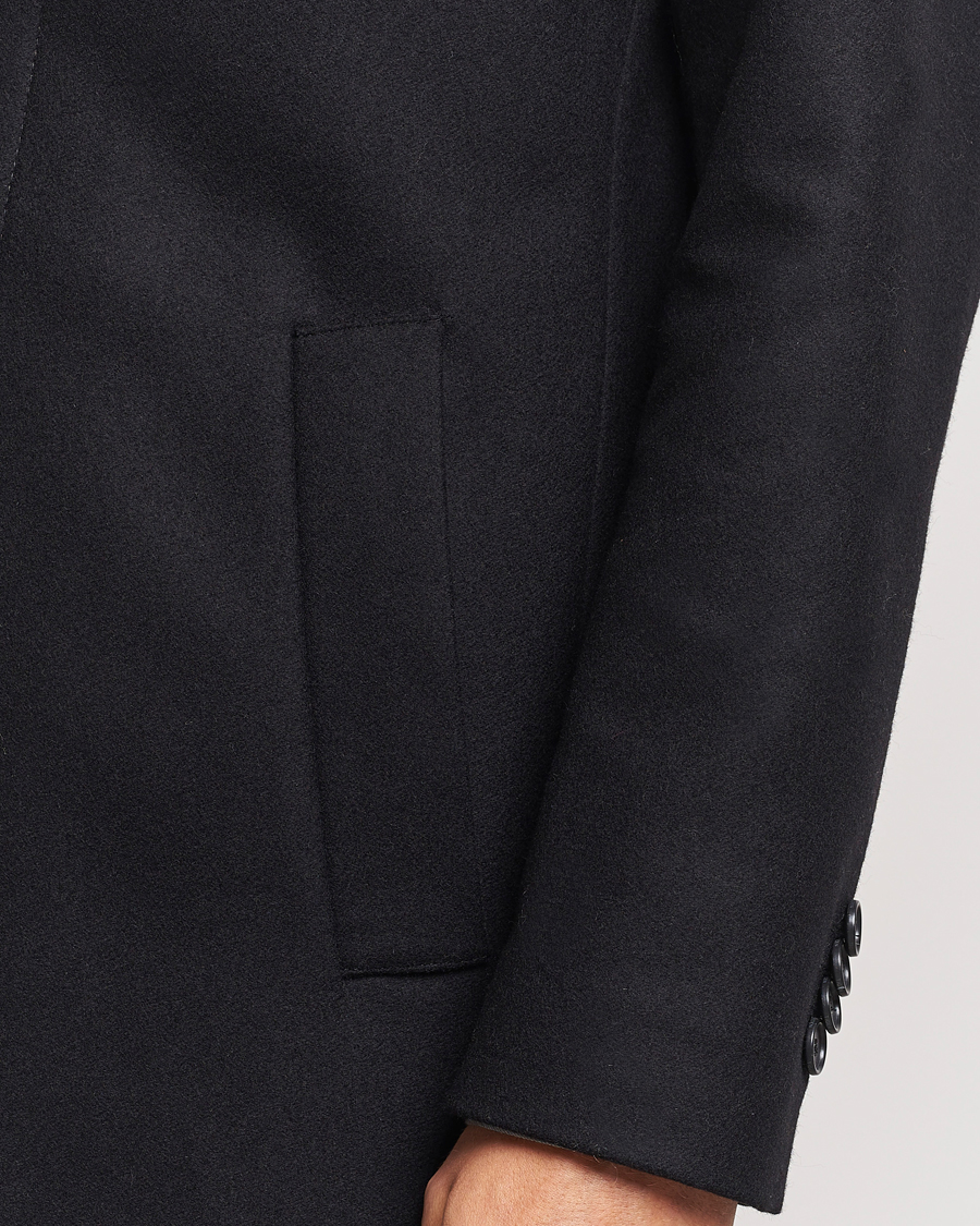 Herre | Jakker | Tiger of Sweden | Aleric Wool Coat Black