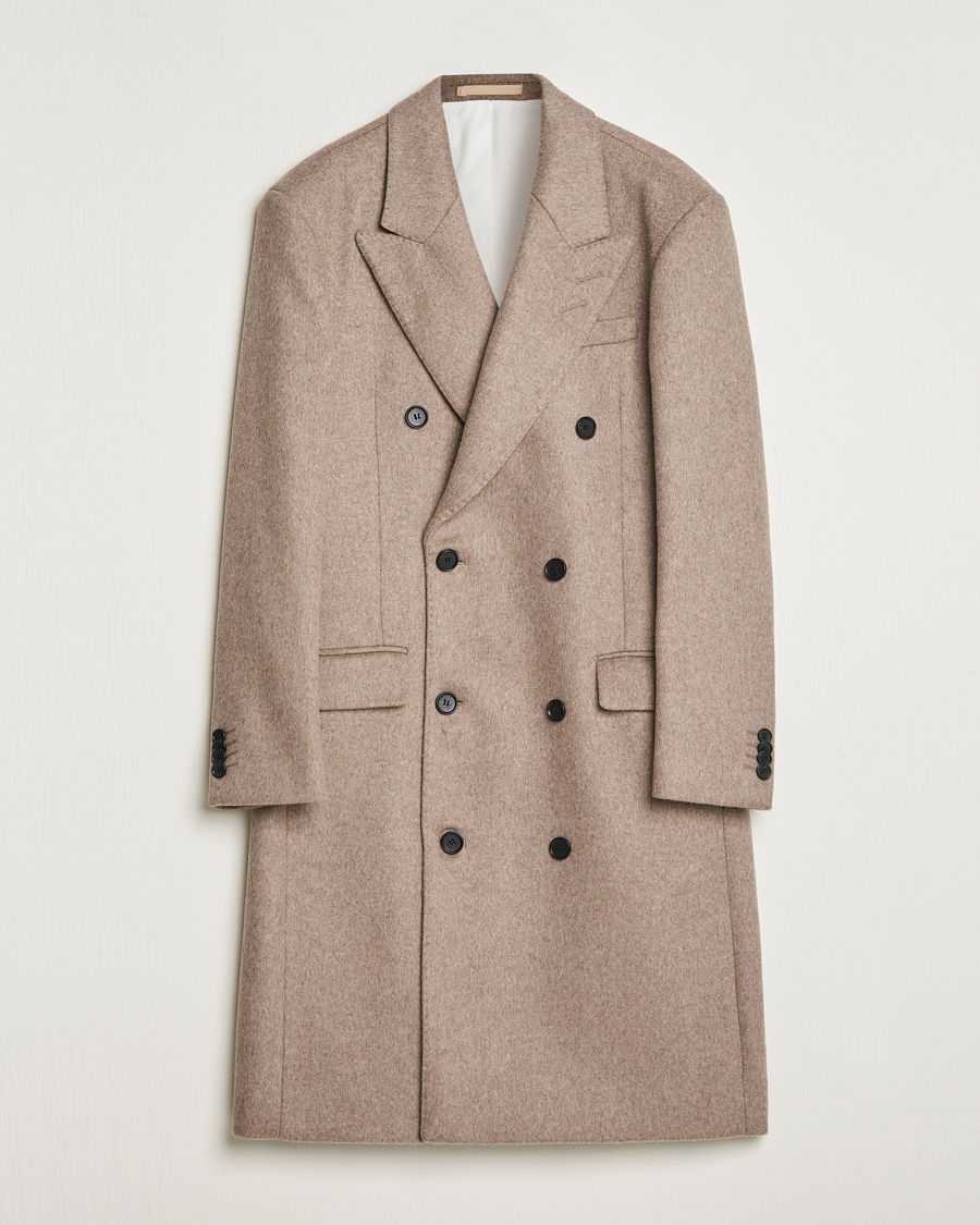 Herre | Jakker | Tiger of Sweden | Chiaver Double Breasted Coat Eggshell