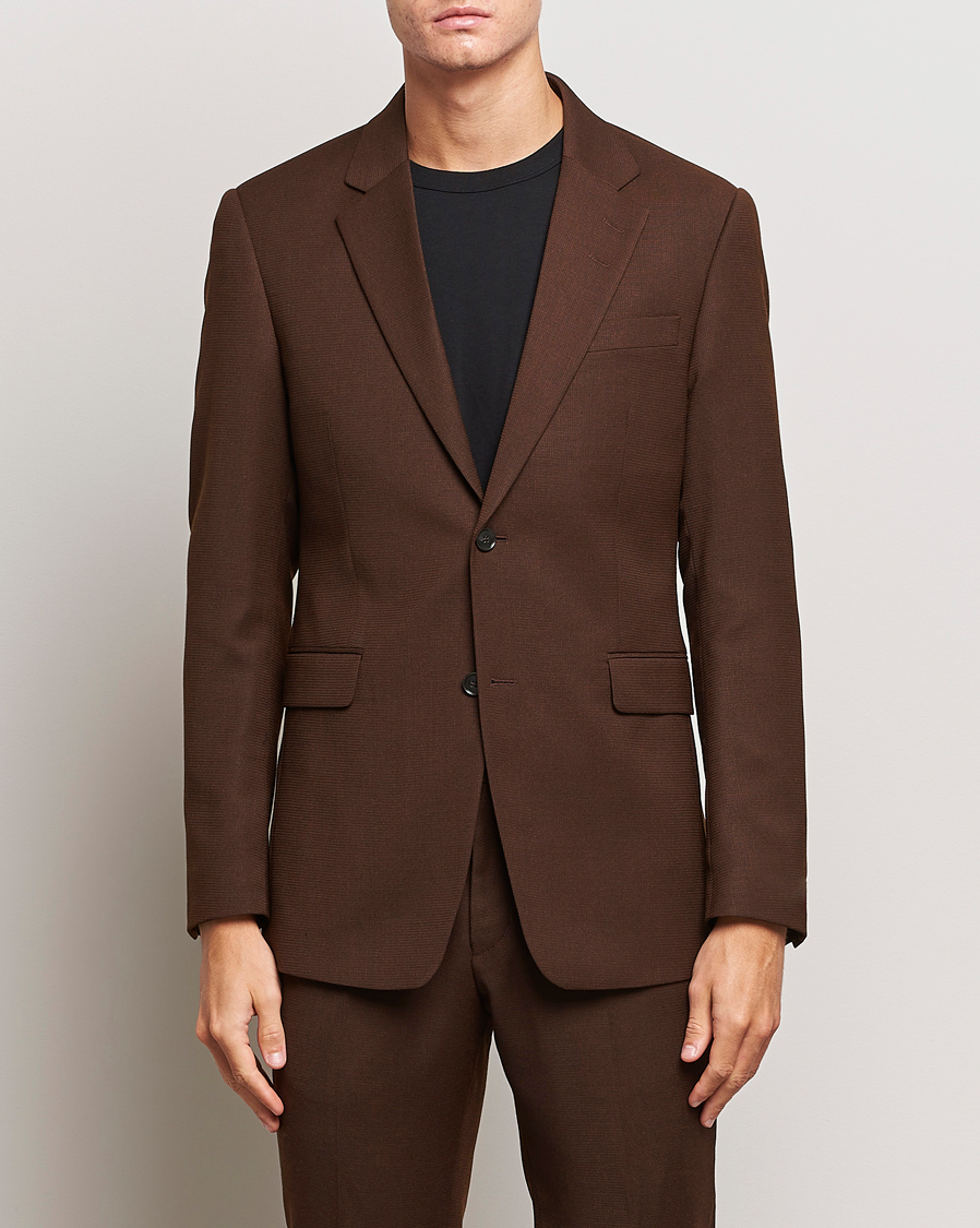 Herre |  | Tiger of Sweden | Justinn Travel Structure Blazer Golden Brown