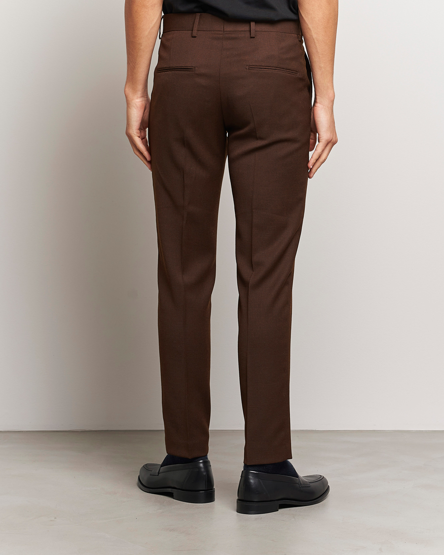 Herre | Bukser | Tiger of Sweden | Tenutas Travel Structure Trousers Golden Brown