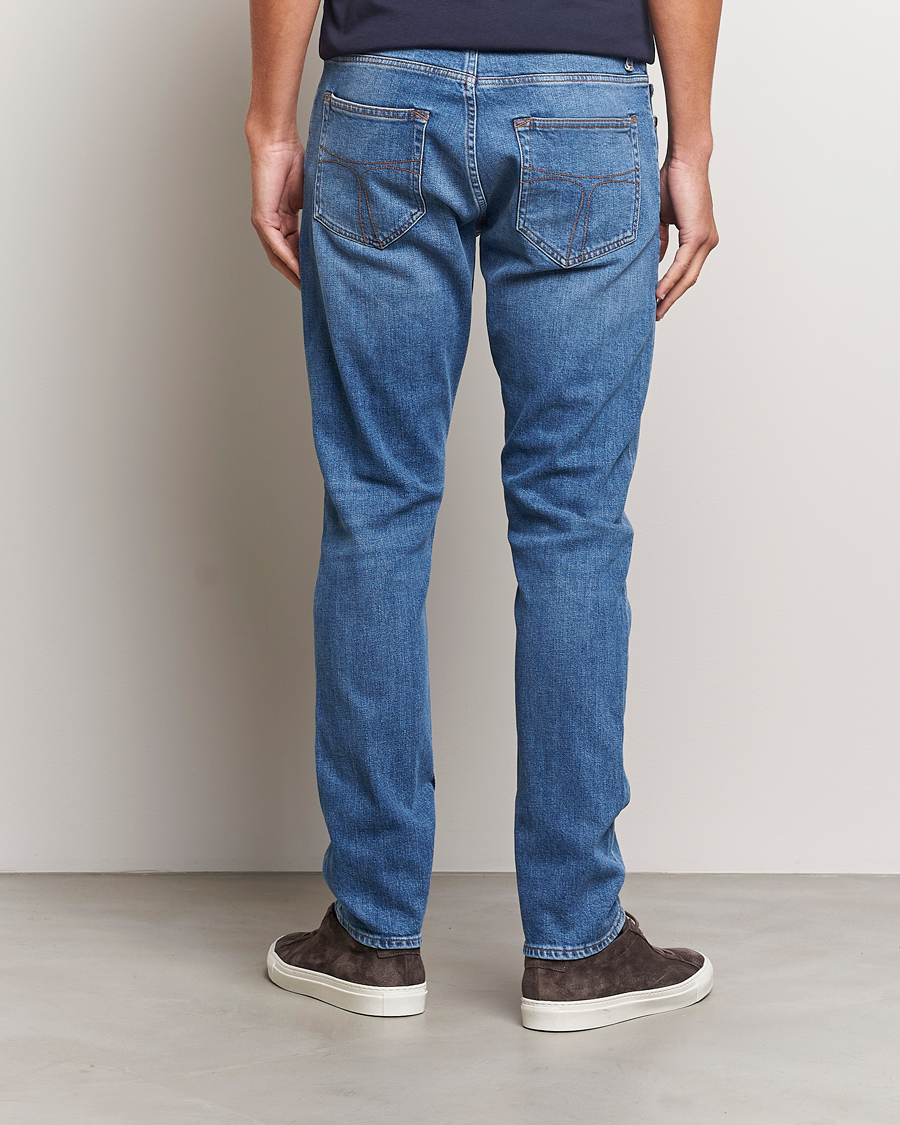 Herre | Jeans | Tiger of Sweden | Pistolero Stretch Cotton Jeans Light Blue