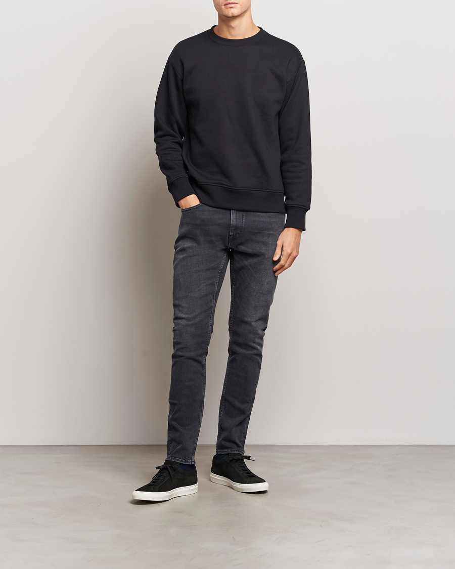 Herre | Jeans | Tiger of Sweden | Pistolero Stretch Cotton Jeans Black