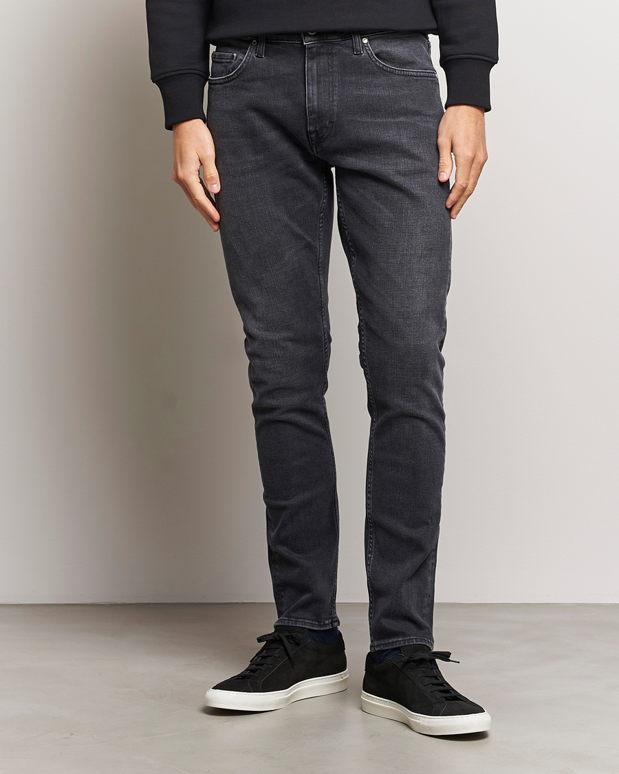 Herre |  | Tiger of Sweden | Pistolero Stretch Cotton Jeans Black