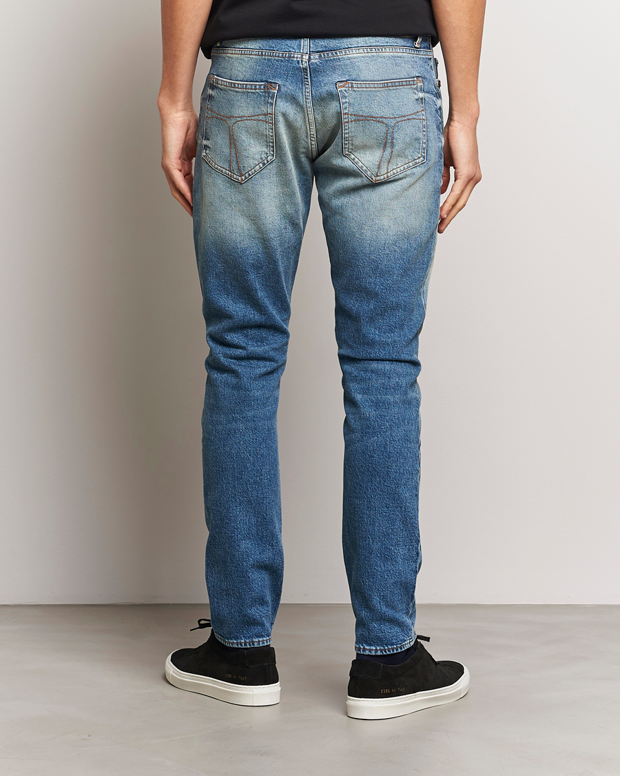Herre | Jeans | Tiger of Sweden | Pistolero Stretch Cotton Jeans Light Blue