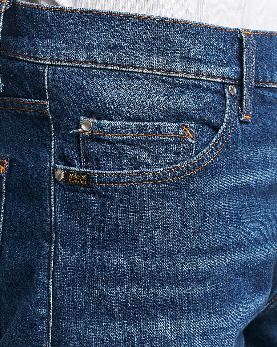 Herre | Jeans | Tiger of Sweden | Pistolero Stretch Cotton Jeans Dust Blue