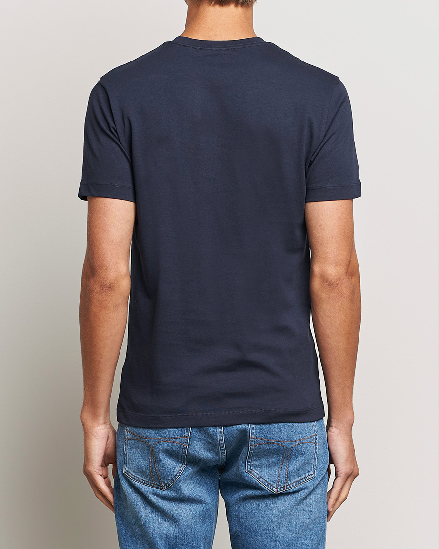 Herre | T-Shirts | Tiger of Sweden | Dillan Crew Neck Logo T-Shirt Light Ink