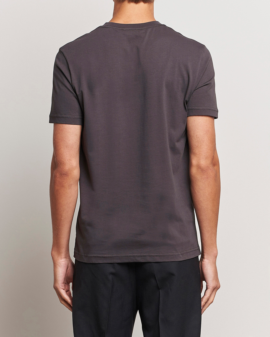 Herre | T-Shirts | Tiger of Sweden | Dillan Crew Neck T-Shirt Coffee