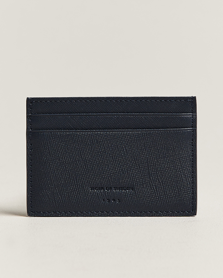 Herre | Tiger of Sweden Wharf Card Holder Midnight Blue | Tiger of Sweden | Wharf Card Holder Midnight Blue