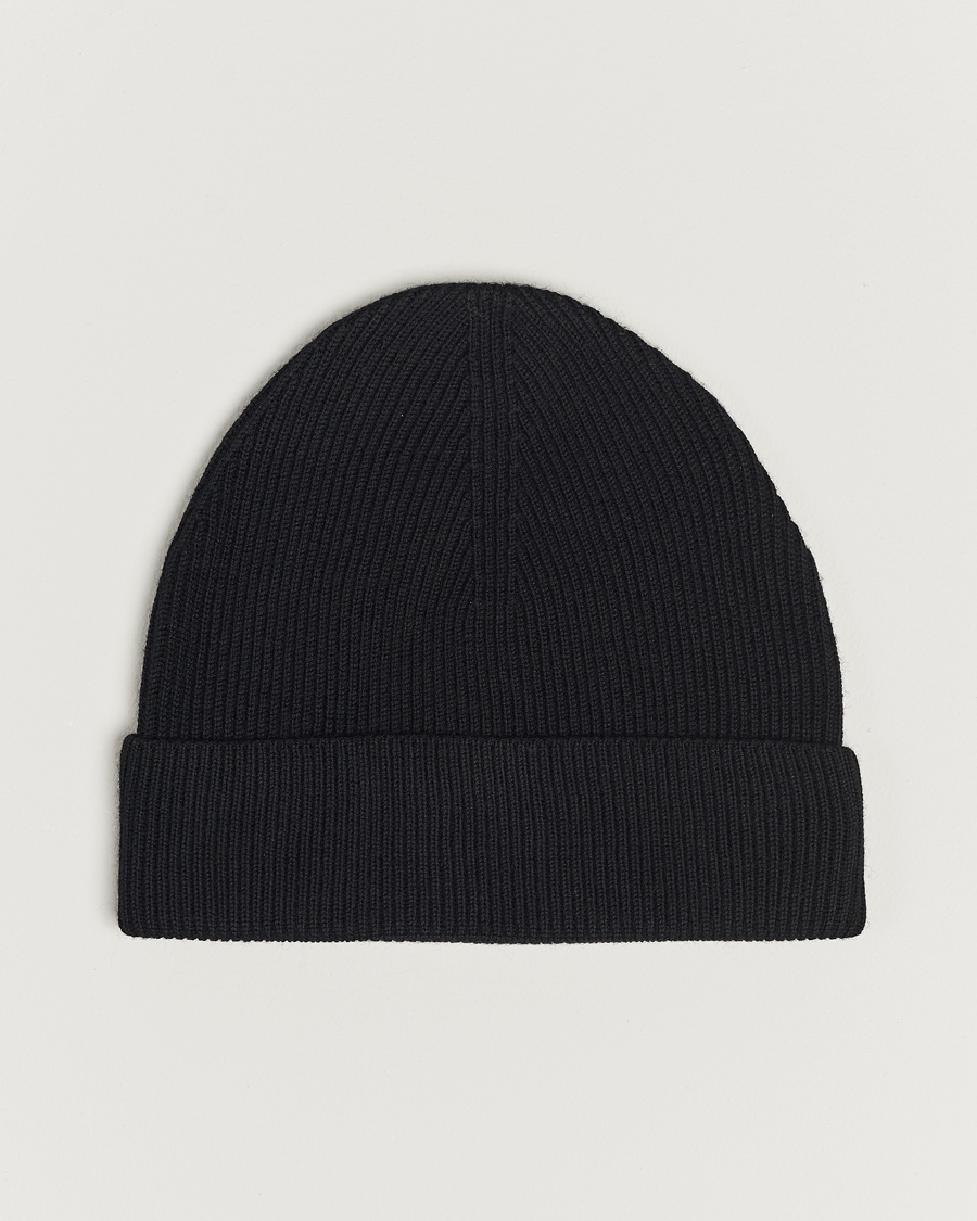 Herre | Tiger of Sweden Hedqvist Wool Beanie Black | Tiger of Sweden | Hedqvist Wool Beanie Black