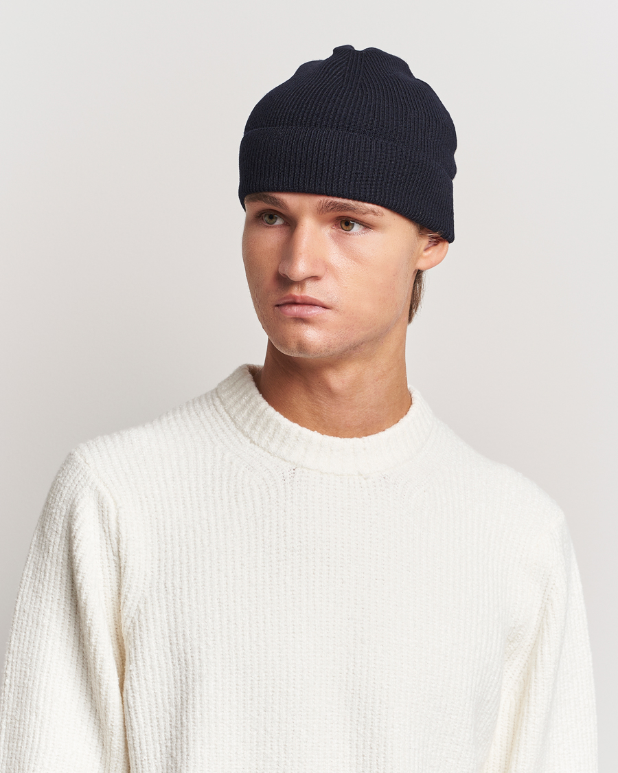 Herre |  | Tiger of Sweden | Hedqvist Wool Beanie Light Ink