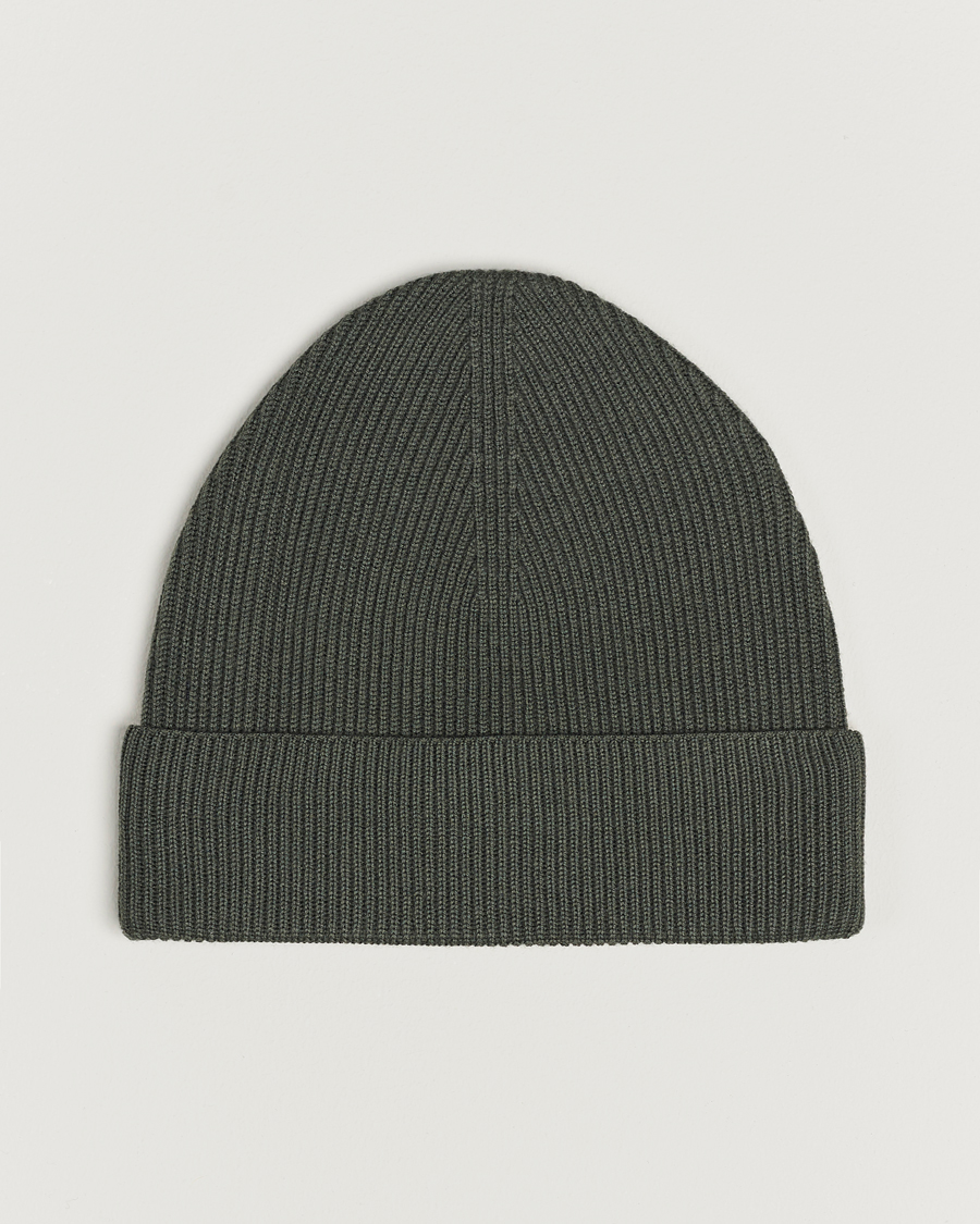 Herre | Tiger of Sweden Hedqvist Wool Beanie Forest Green | Tiger of Sweden | Hedqvist Wool Beanie Forest Green