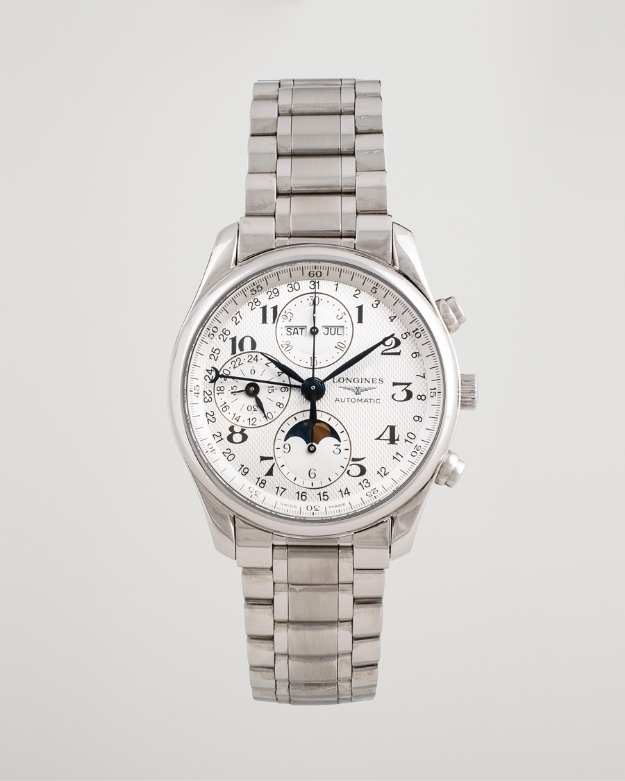 Herre | Pre-Owned & Vintage Watches | Longines Pre-Owned | Master Collection L2.673.4.03.6 Steel White