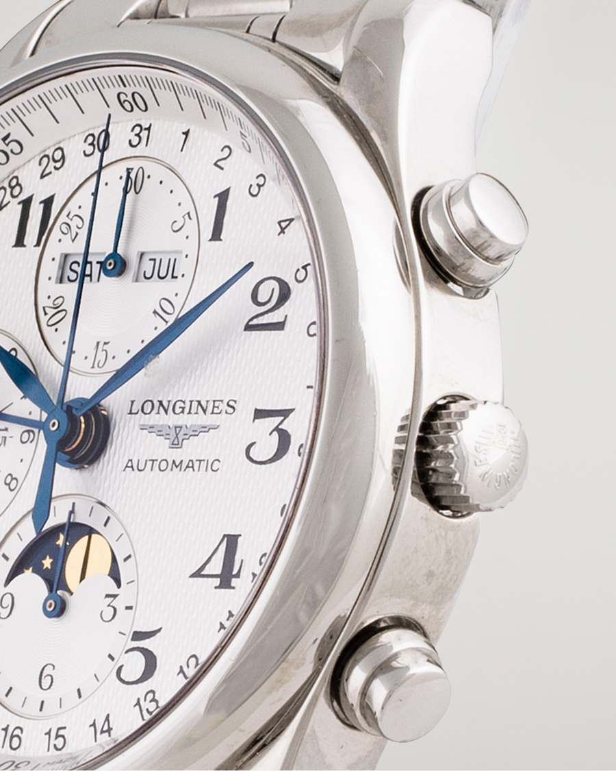 Herre | Pre-Owned & Vintage Watches | Longines Pre-Owned | Master Collection L2.673.4.03.6 Steel White