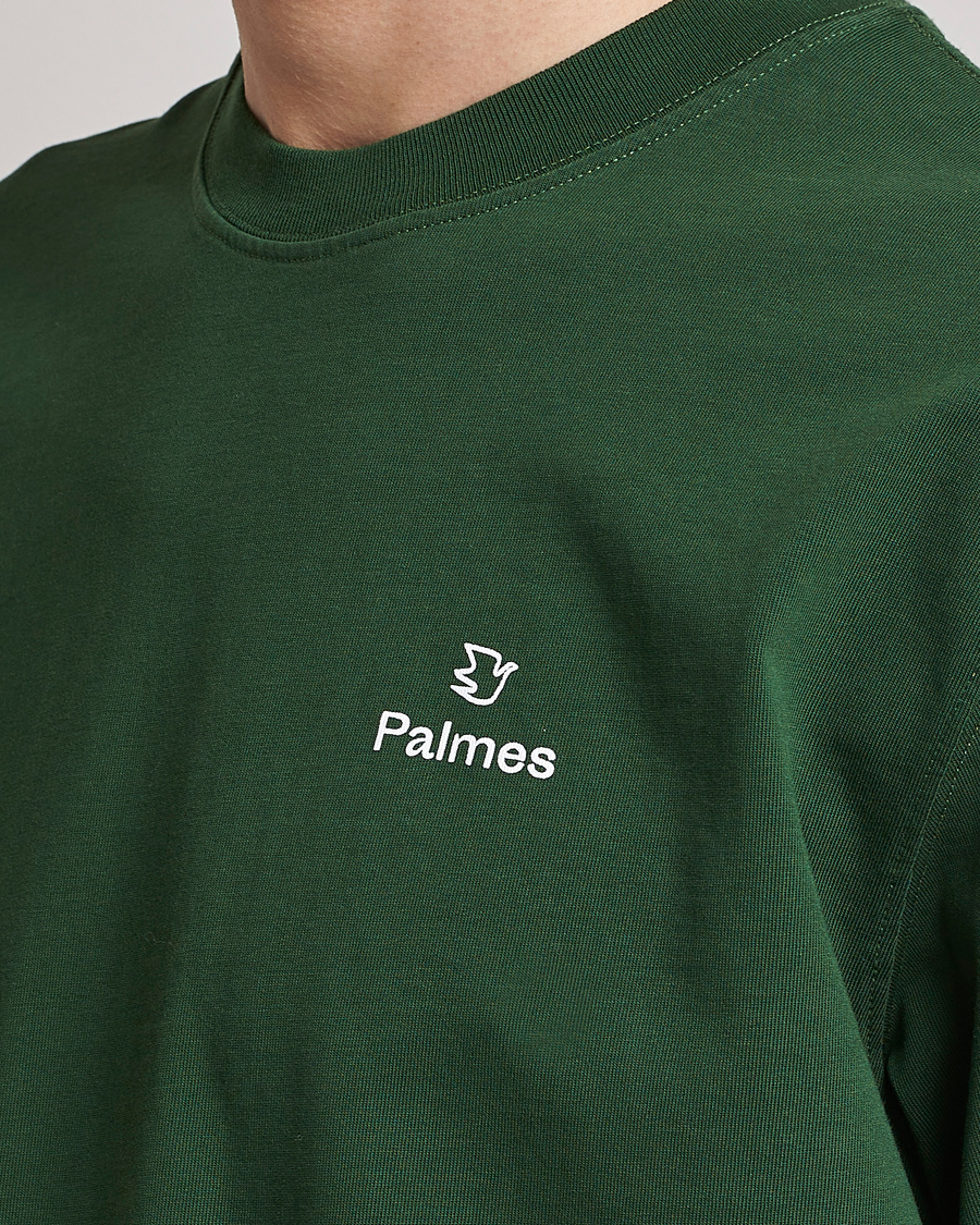 Herre | T-Shirts | Palmes | Allan T-Shirt Dark Green
