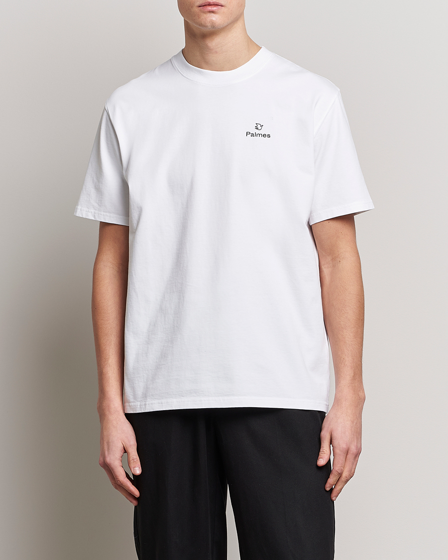Herre | Kortermede t-shirts | Palmes | Allan T-Shirt White