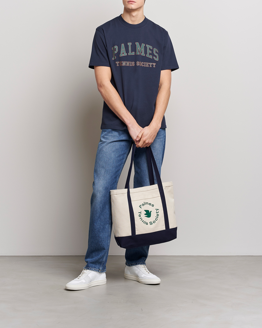 Herre | T-Shirts | Palmes | Ivan T-Shirt Navy