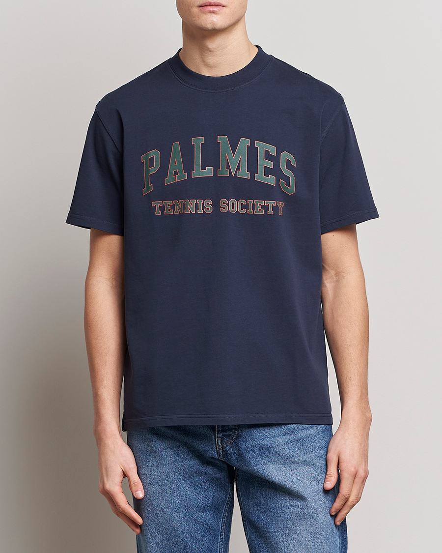 Herre | | Palmes | Ivan T-Shirt Navy