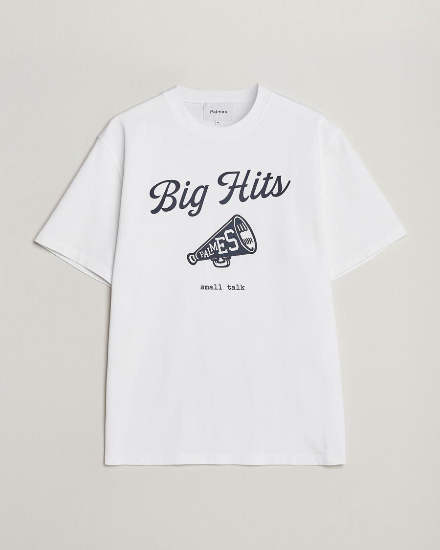 Herre | T-Shirts | Palmes | Big Hits T-Shirt White