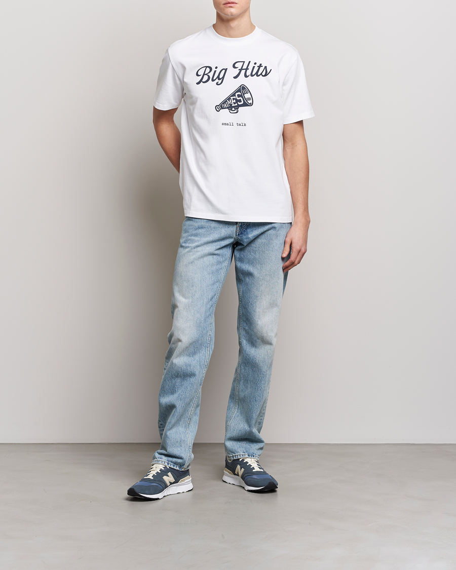 Herre | T-Shirts | Palmes | Big Hits T-Shirt White