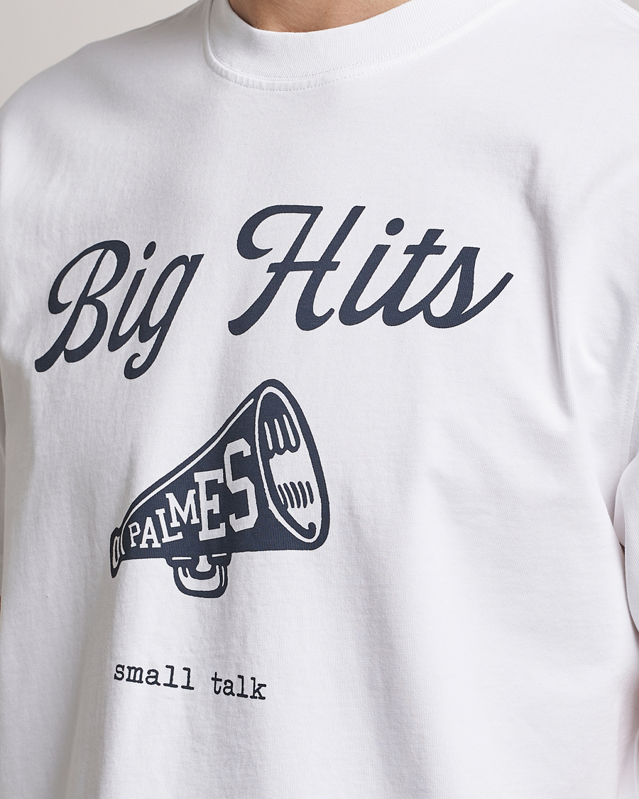 Herre | T-Shirts | Palmes | Big Hits T-Shirt White