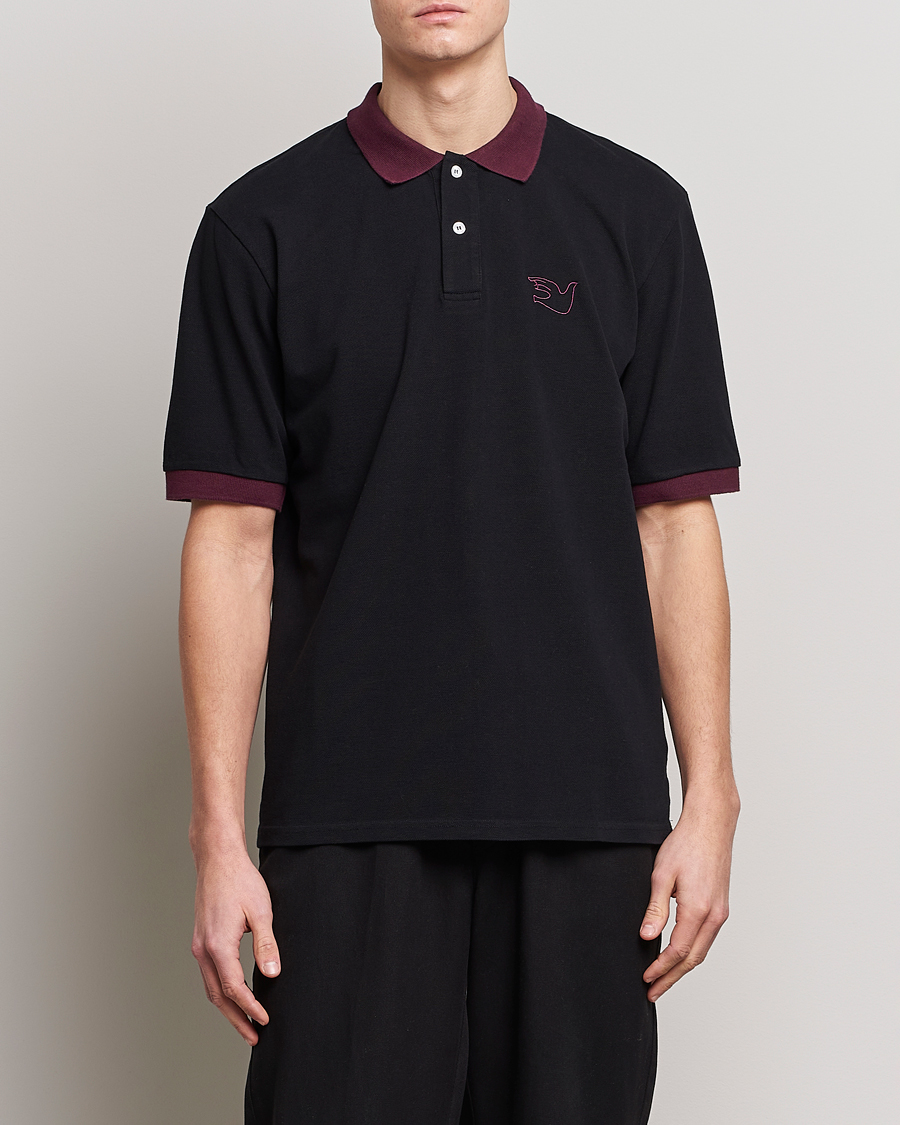 Herre | Pikéer | Palmes | Arthur Short Sleeve Polo Black