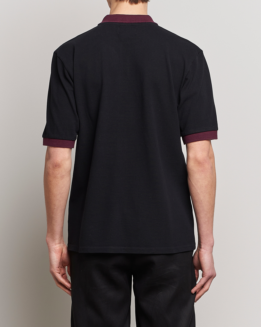 Herre | Pikéer | Palmes | Arthur Short Sleeve Polo Black