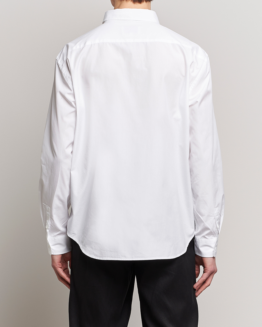 Herre | Skjorter | Palmes | Daryl Long Sleeve Poplin Shirt White