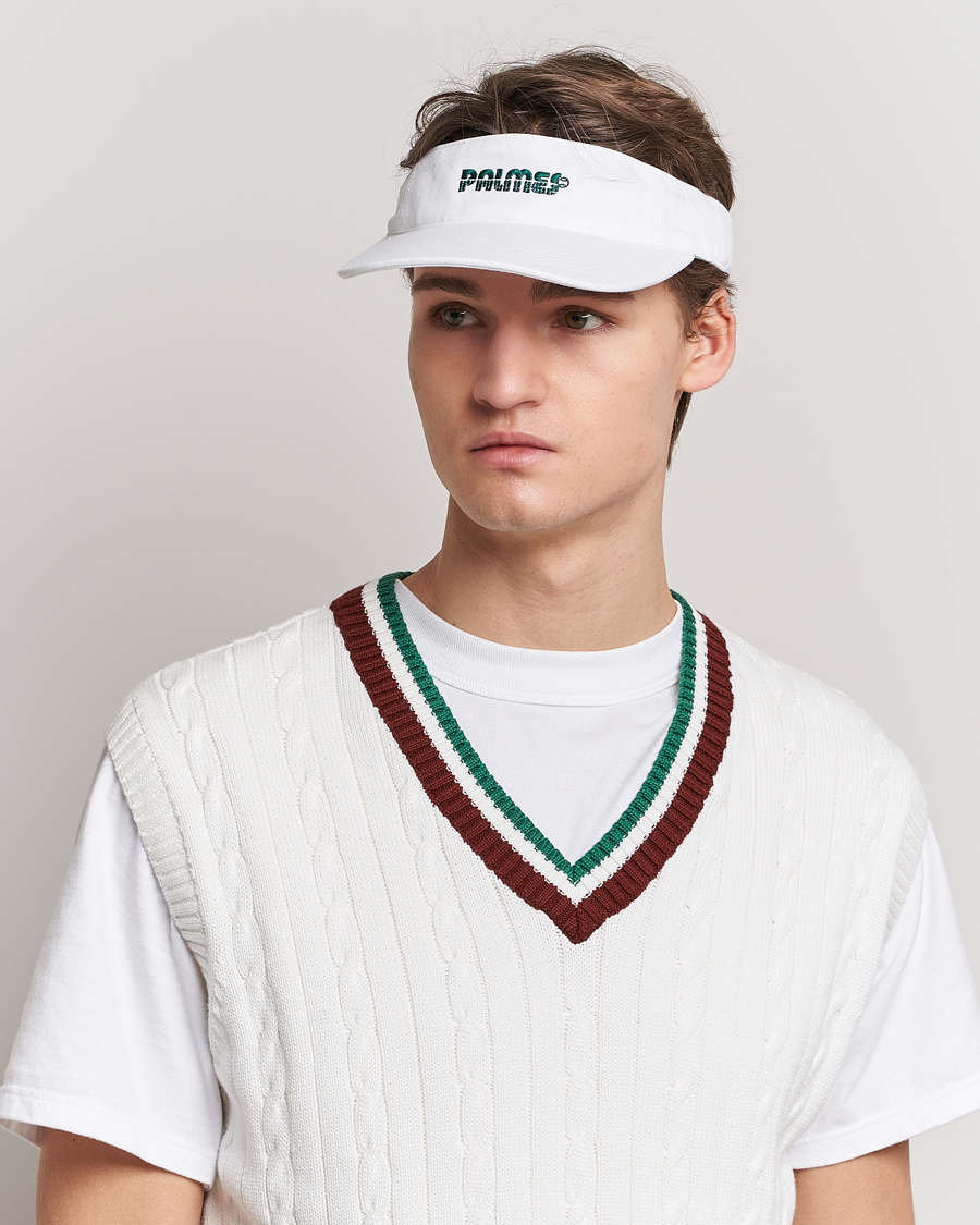 Herre | Palmes Net Visor Cap White | Palmes | Net Visor Cap White