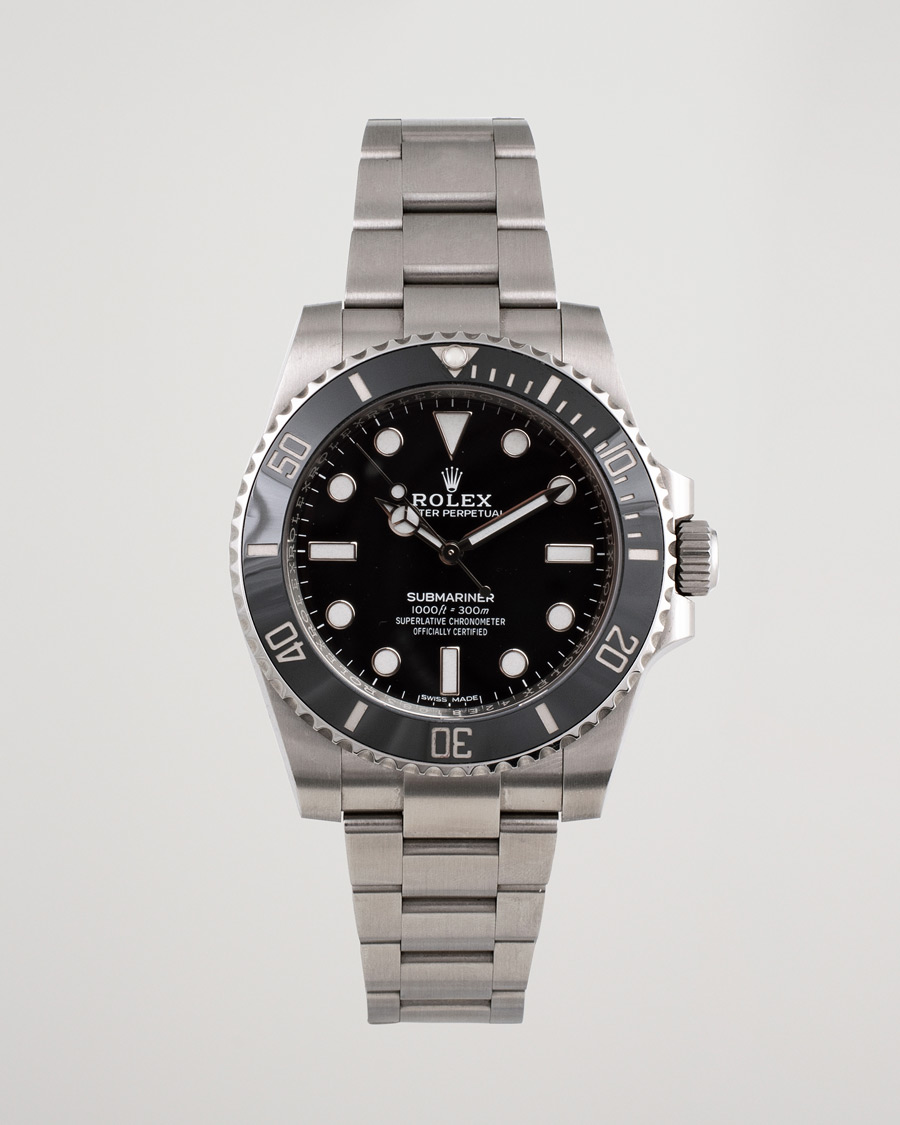 Herre | Pre-Owned & Vintage Watches | Rolex Pre-Owned | Submariner 114060 Oyster Perpetual Steel Black