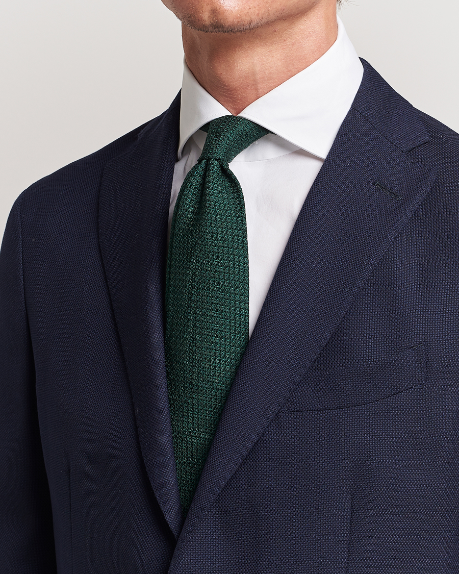 Herre | Avdelinger | Eton | Grenadine Tie Dark Green