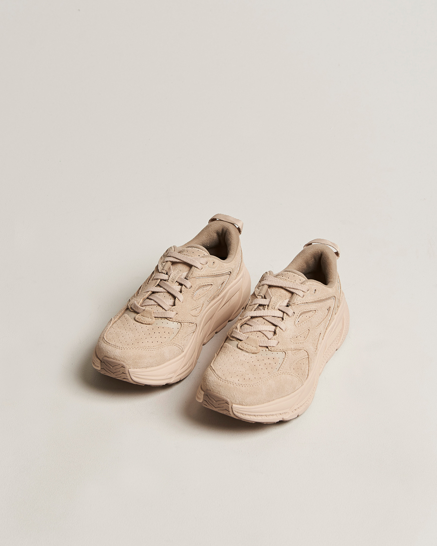 Herre | Løpesko | Hoka One One | Clifton L Suede Shifting Sand/Dune