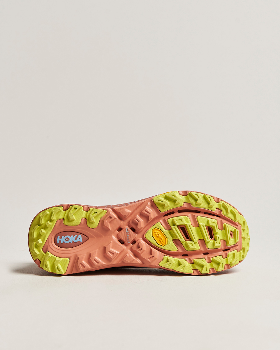 Herre | Mafate Speed 2 Baked Clay/Radiant Yellow | Hoka One One | Mafate Speed 2 Baked Clay/Radiant Yellow