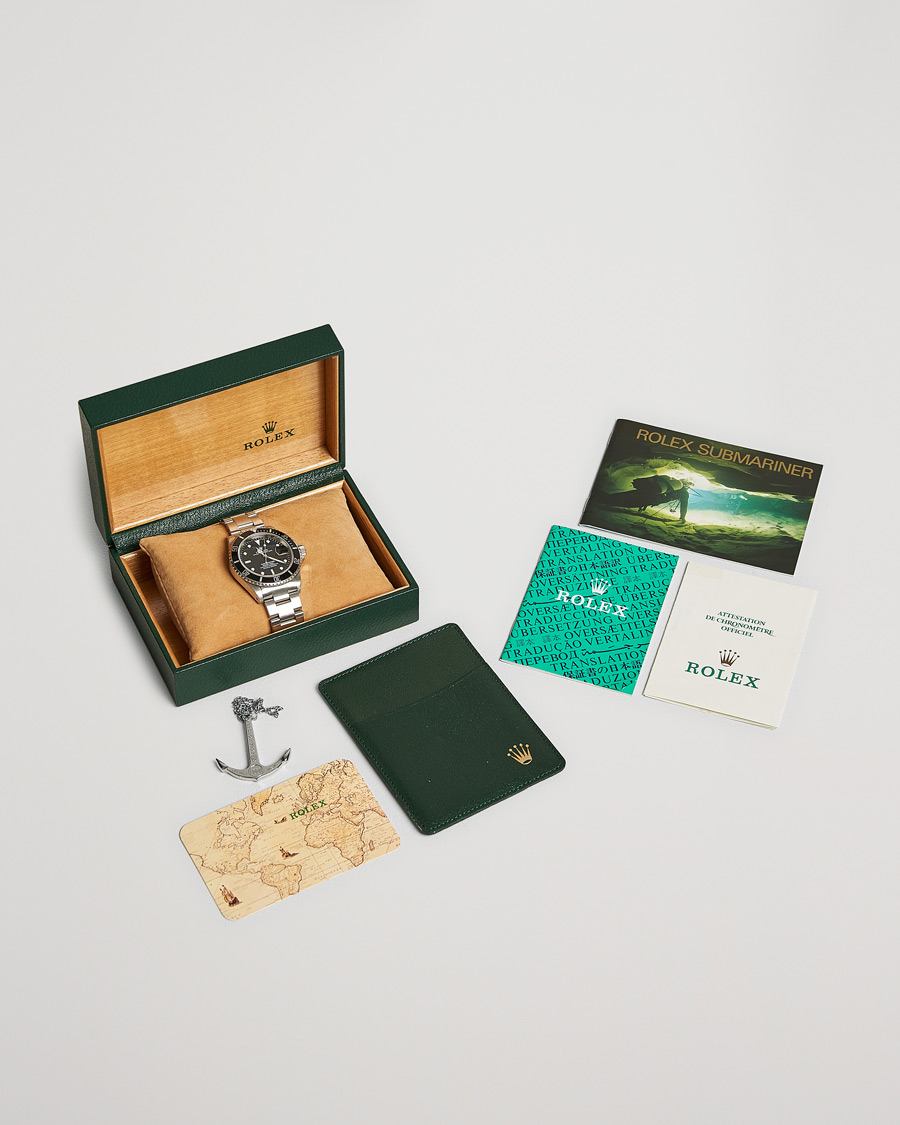 Herre | Pre-Owned & Vintage Watches | Rolex Pre-Owned | Submariner Date 16610 Steel Black