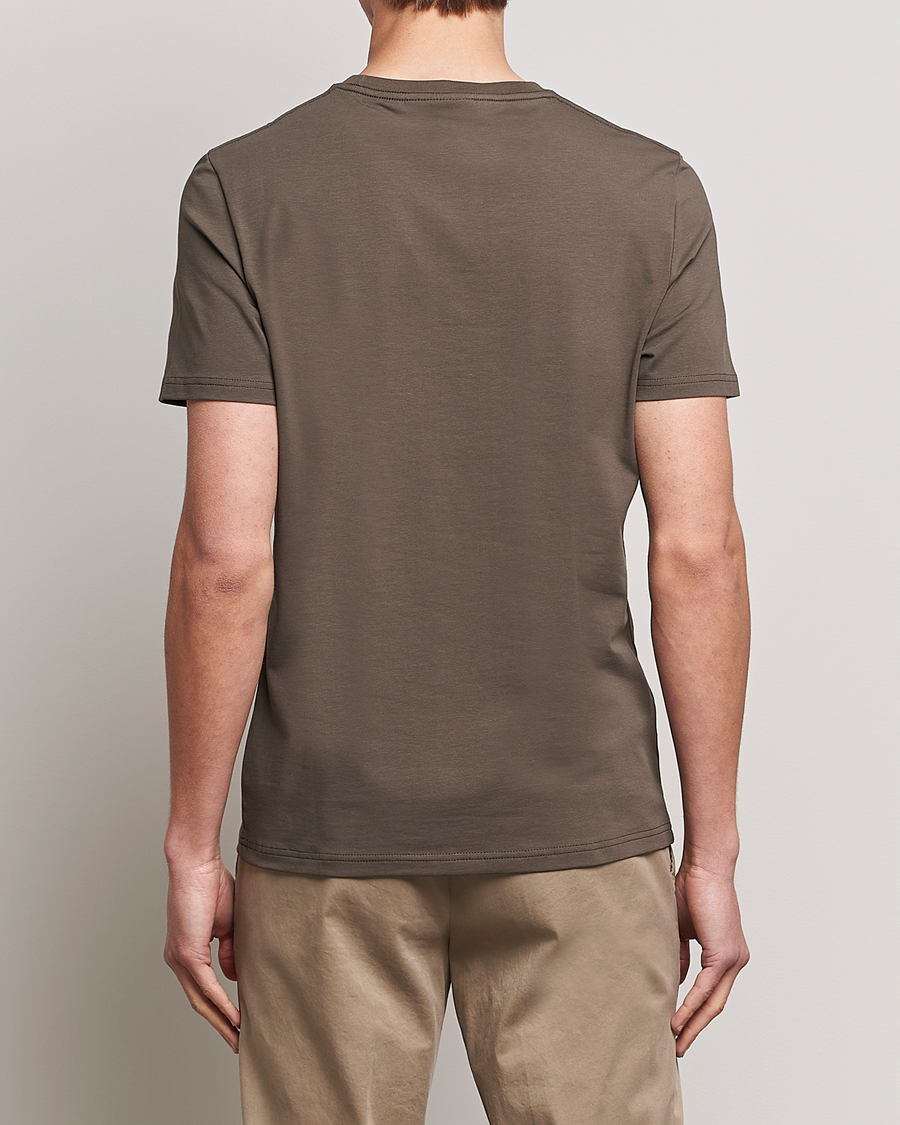 Herre | T-Shirts | Morris | James Cotton T-Shirt Brown