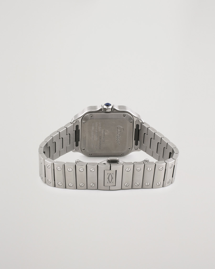 Begagnad | Tidigare sålda | Cartier Pre-Owned | Santos De Cartier WSSA0029 Steel White