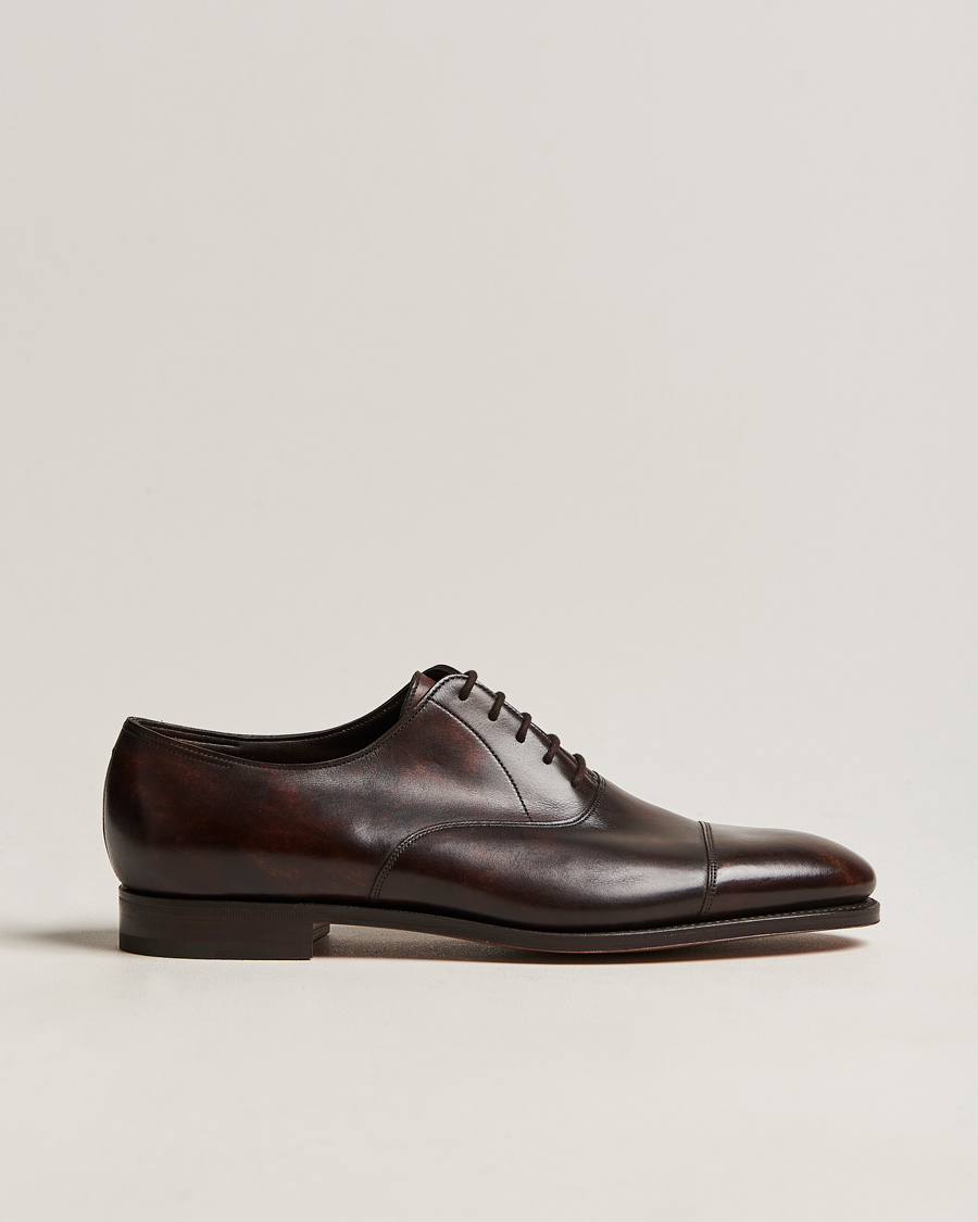 Herre | Oxfords | John Lobb | City II Oxford Dark Brown Calf