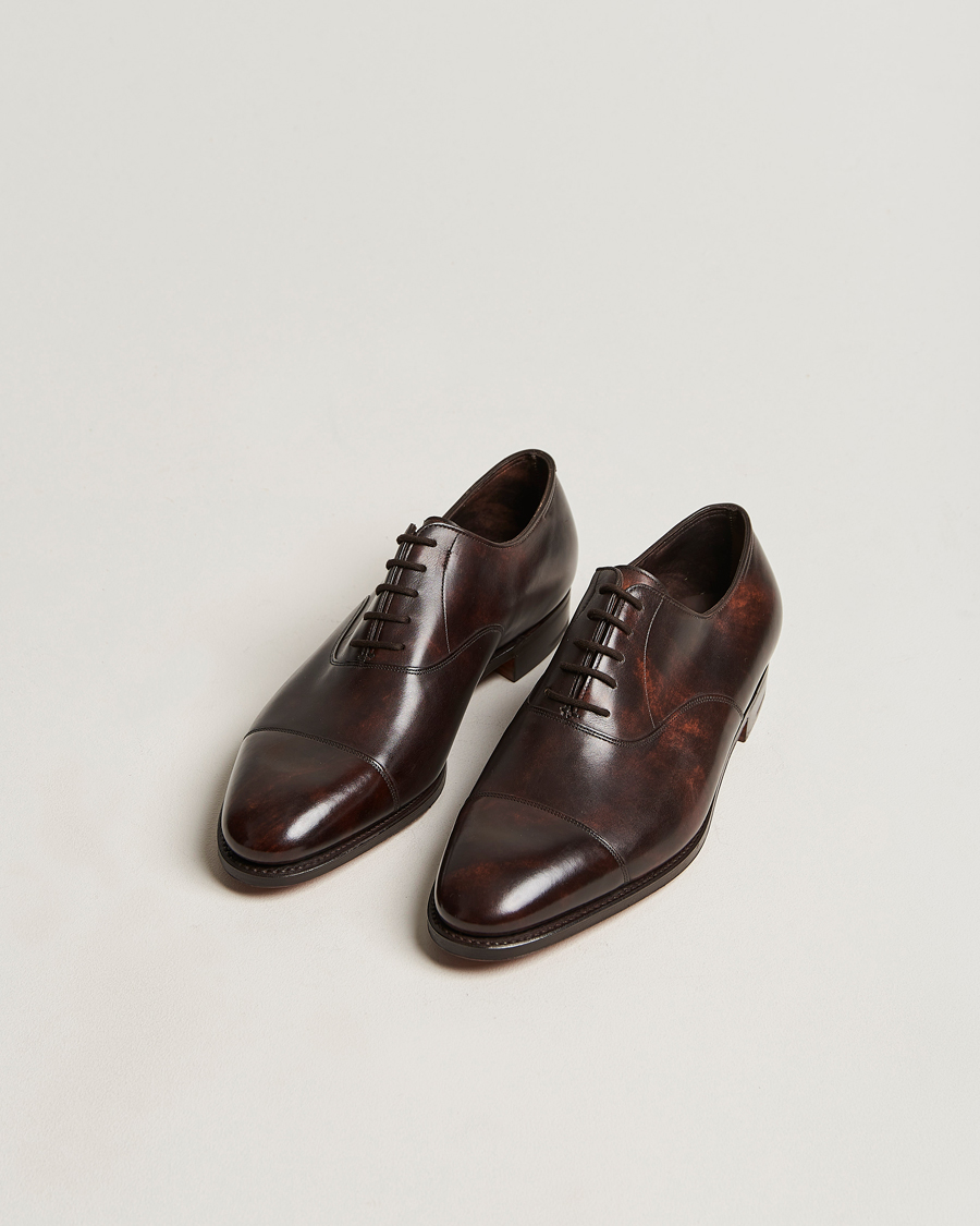 Herre | Oxfords | John Lobb | City II Oxford Dark Brown Calf