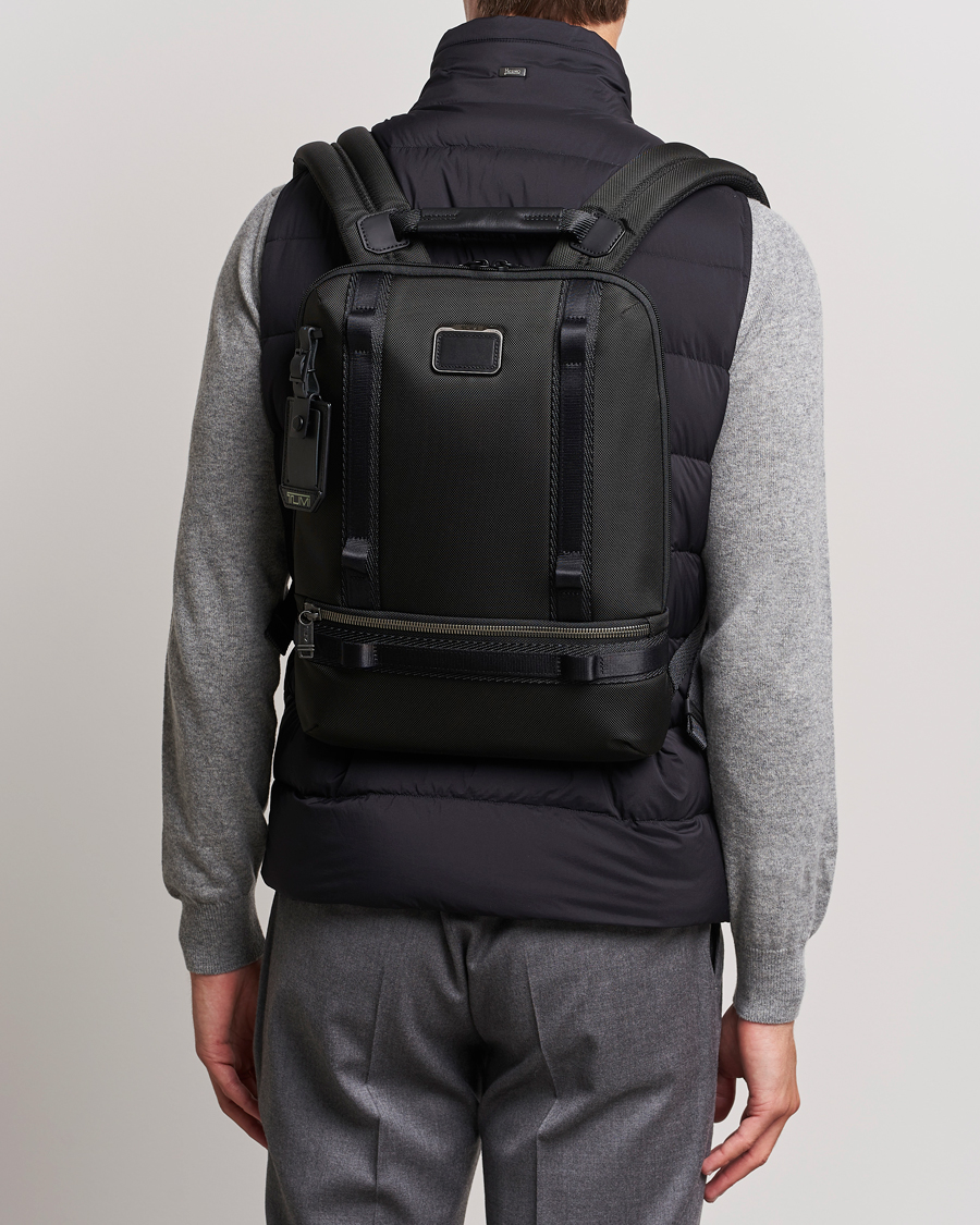 Herre | TUMI Alpha Bravo Falcon Tactical Backpack Black | TUMI | Alpha Bravo Falcon Tactical Backpack Black