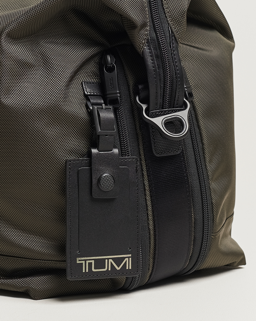 Herre | TUMI Alpha 3 Double Expansion Satchel Olive Night | TUMI | Alpha 3 Double Expansion Satchel Olive Night