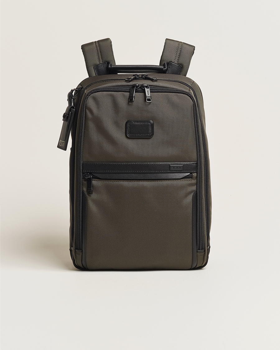 Herre | TUMI Alpha 3 Slim Backpack Olive Night | TUMI | Alpha 3 Slim Backpack Olive Night